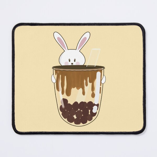 Item preview, Boba Milk Tea Bunny  designed and sold by Kimchi-style-.