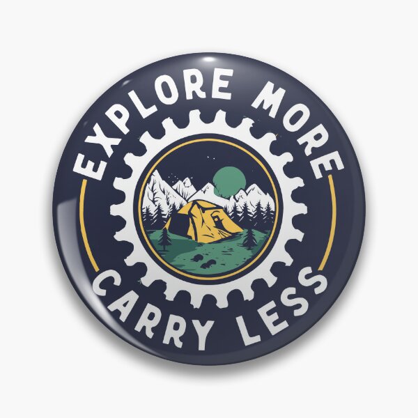 Item preview, Bikepacking Explore More Carry Less designed and sold by Huhnerdieb Apparel.