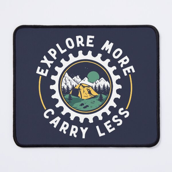 Item preview, Bikepacking Explore More Carry Less designed and sold by Huhnerdieb Apparel.