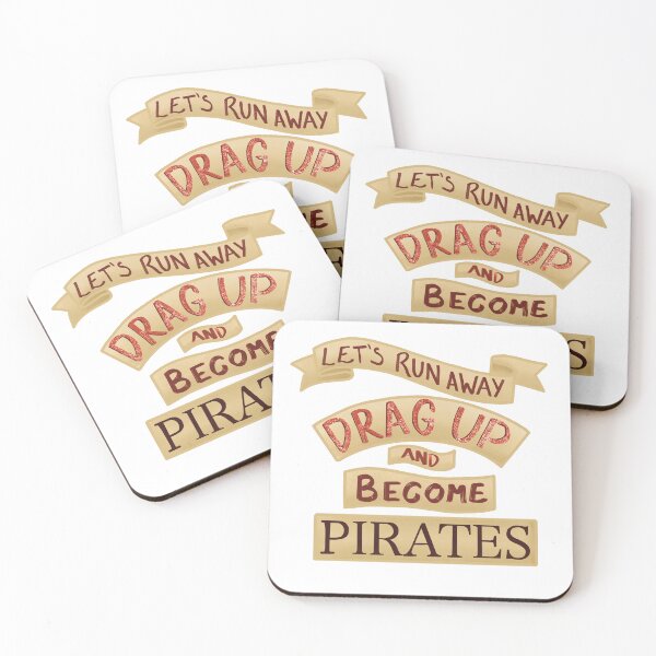 Item preview, Drag up -become pirates  designed and sold by Psy Shark.