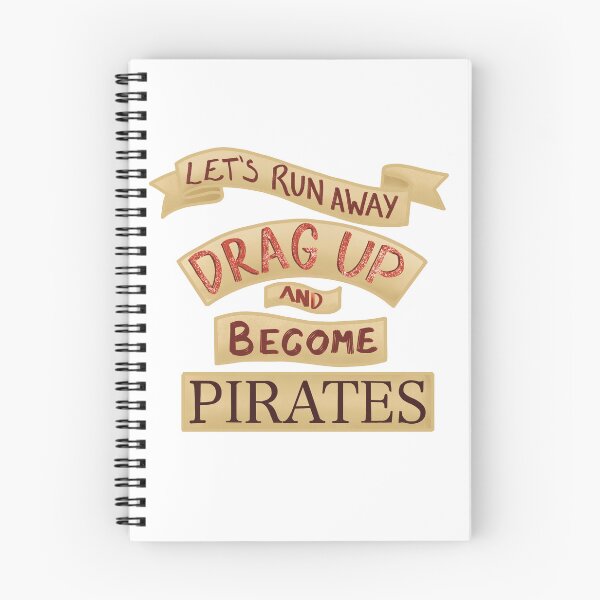 Item preview, Drag up -become pirates  designed and sold by Psy Shark.