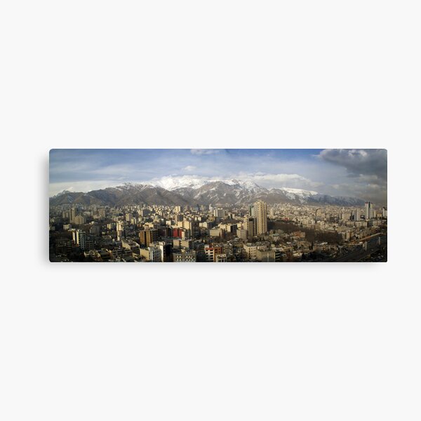 Tehran skyline Canvas Print