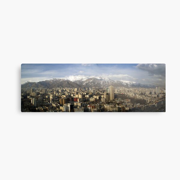 Tehran skyline Metal Print