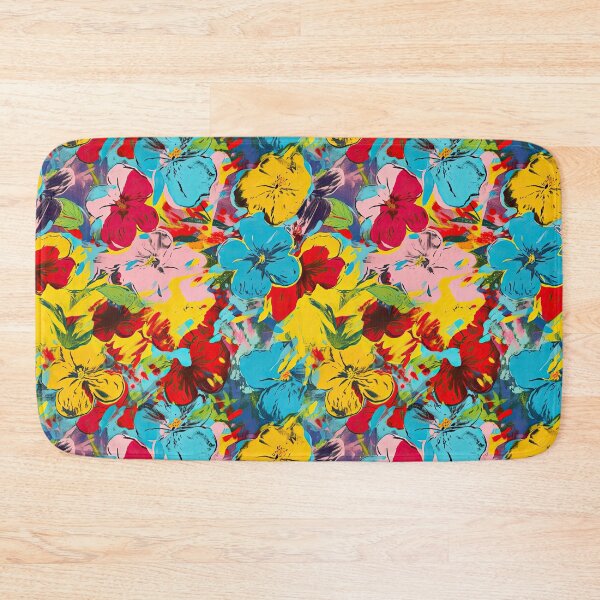 Item preview, Andy warhol style flowers designed and sold by Pixel  Playground.