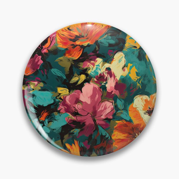 Item preview, Andy warhol style flowers designed and sold by Pixel  Playground.