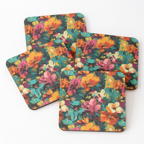 Item preview, Andy warhol style flowers designed and sold by Pixel  Playground.