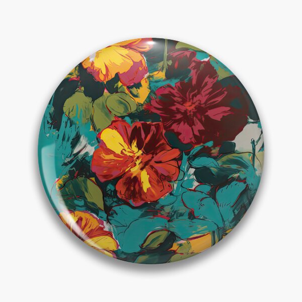 Item preview, Andy warhol style flowers designed and sold by Pixel  Playground.