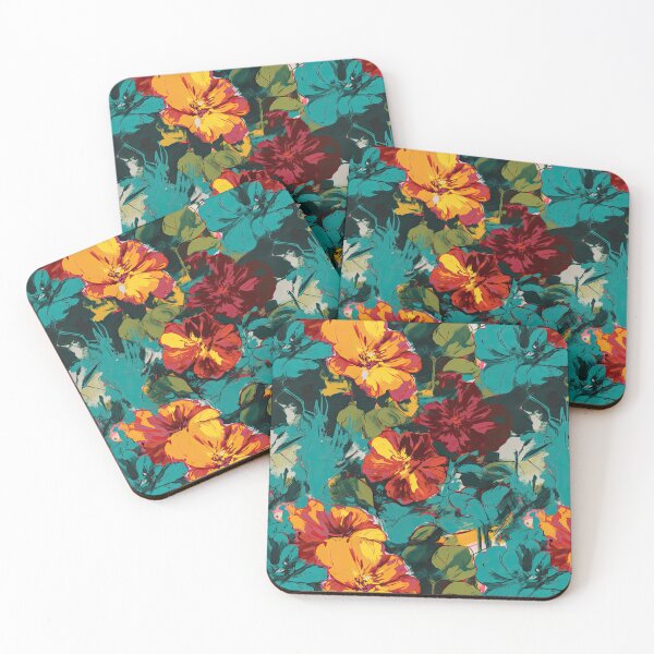 Item preview, Andy warhol style flowers designed and sold by Pixel  Playground.