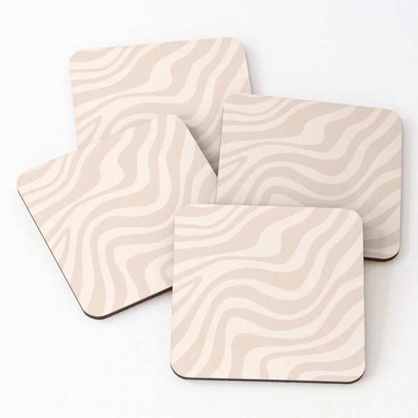 Item preview, Beige waves pattern designed and sold by Moonance.