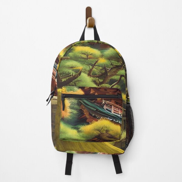 Item preview, View of Ancient Japan Fantasy  A Realistic Artwork 24 designed and sold by mythographiaart.
