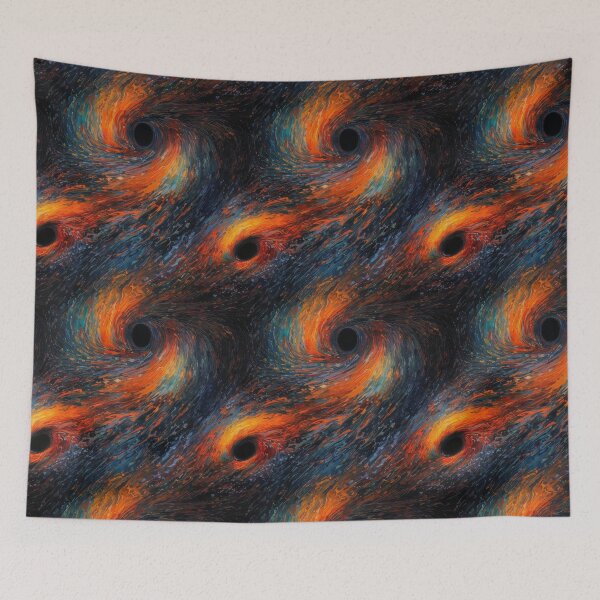 Item preview, Space Black hole oil painting designed and sold by Pixel  Playground.