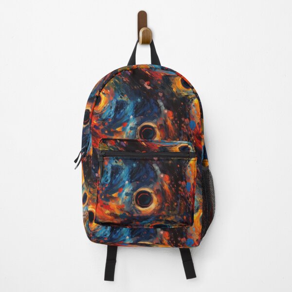 Item preview, Space Black hole oil painting designed and sold by Pixel Playground.