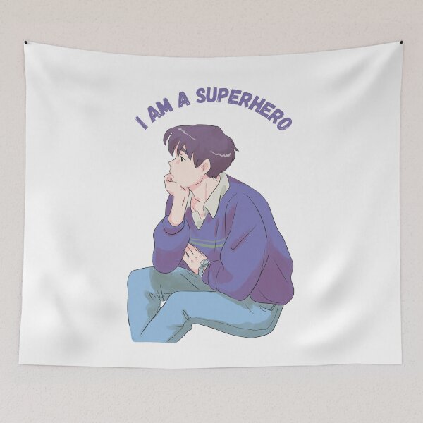 Item preview, Japaneseart Superhero Animeart T-Shirts. designed and sold by Versatti  ⭐⭐⭐⭐⭐.