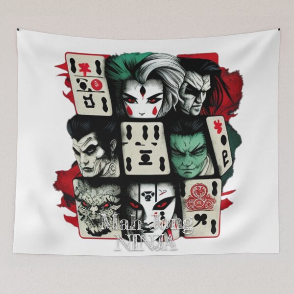 Item preview, Mahjong Mania Anime Poker Show designed and sold by tengamerx.