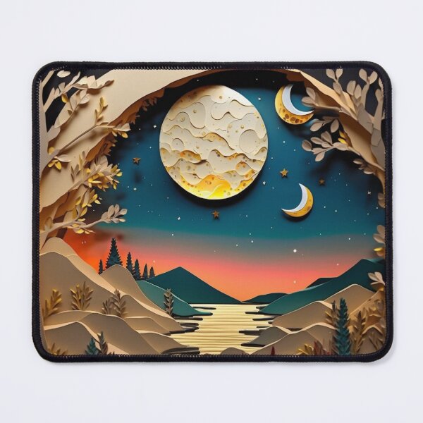 Item preview, Surreal Night Moon Scene designed and sold by mind-melt-er.