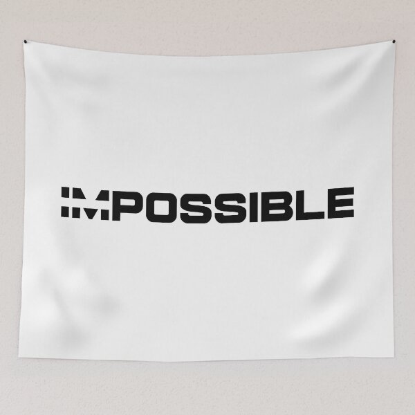 Item preview, impossible Strikethrough designed and sold by artirio.