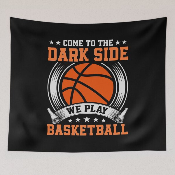 Item preview, Come to the dark side we play basketball designed and sold by Pixelish.