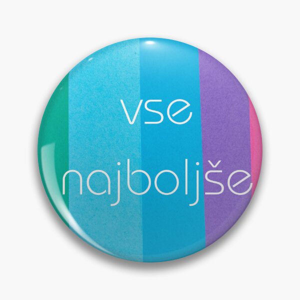 Item preview, Vse najboljše, happy birthday in Slovenian, Slovenian happy birthday  designed and sold by Pommallina.