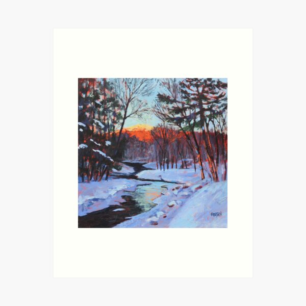 7am Morning Walk Art Print