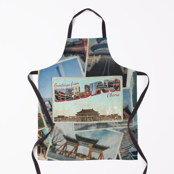 Item preview, Greetings from Beijing in China Vintage style retro souvenir designed and sold by DeveloperProp0.