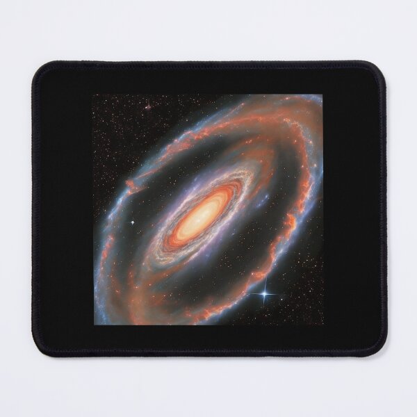 Item preview, Majestic Orange-Blue Circular Galaxy designed and sold by ShardSpace.