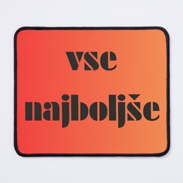 Item preview, Vse najboljše, happy birthday in Slovenian, Slovenian happy birthday designed and sold by Pommallina.