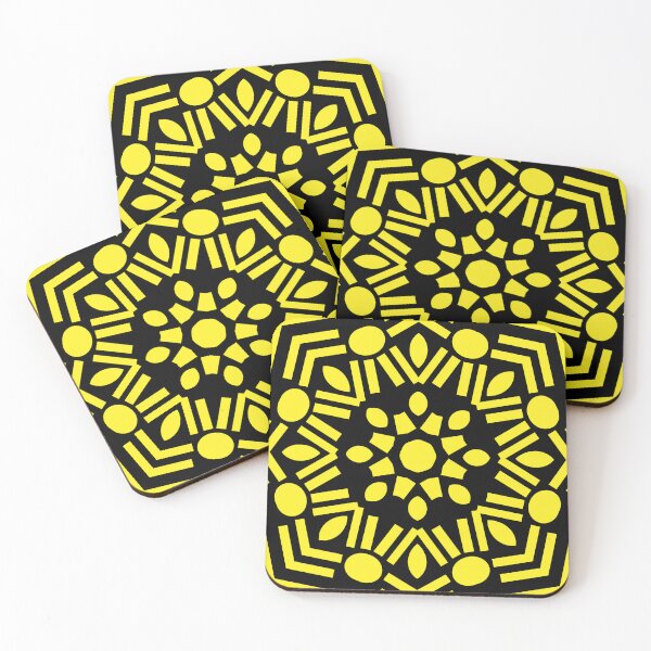 Item preview, Yellow and black designed and sold by drape-island.