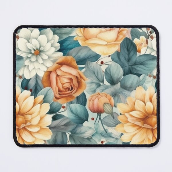 Item preview, Exquisite Hand-Painted Watercolor Flowers Artwork Pattern designed and sold by delohill.