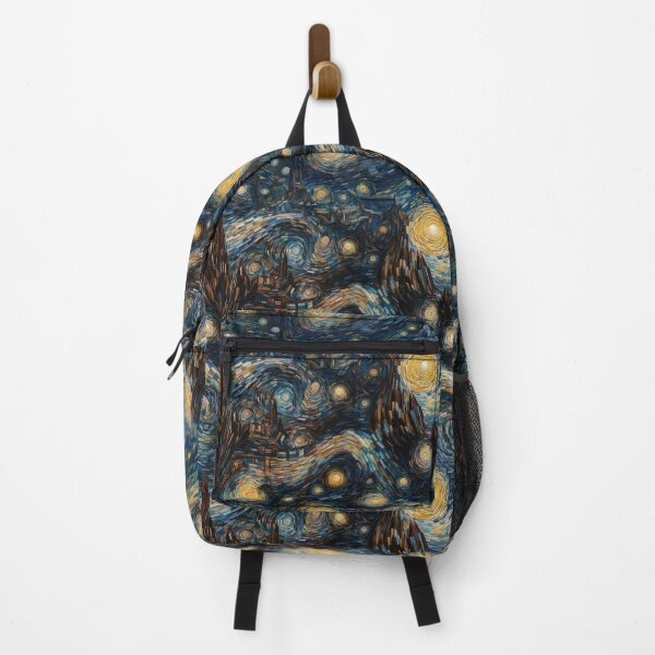 Item preview, Starry night style inspiration from Van Gogh designed and sold by Pixel Playground.
