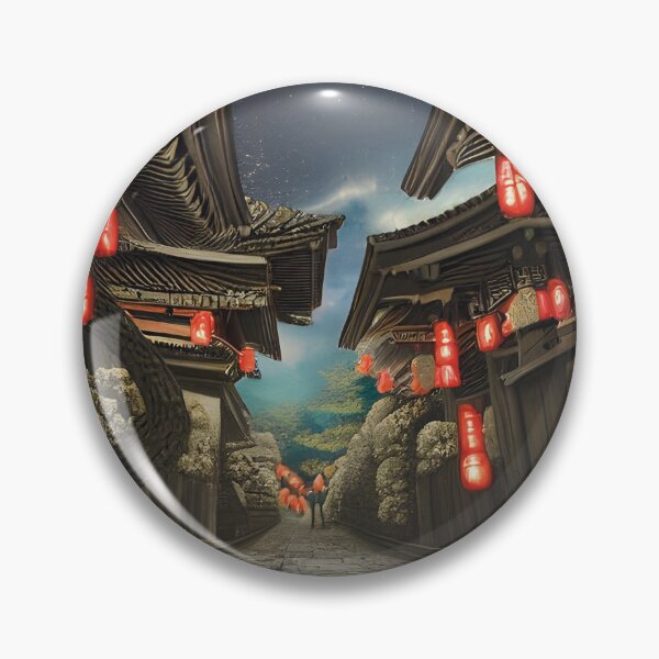 Item preview, Realistic Japanese Fairytale Ancient Fantasy Artwork 26 designed and sold by mythographiaart.