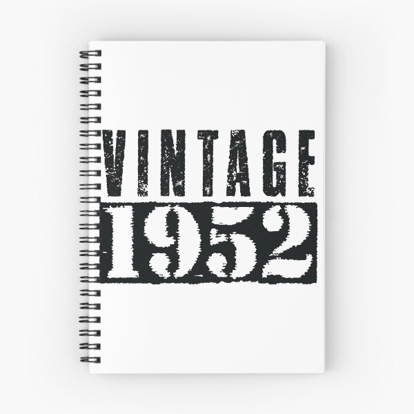 Item preview,  Vintage 1952 - Vintage Black Text designed and sold by Whimsical  Thinker.