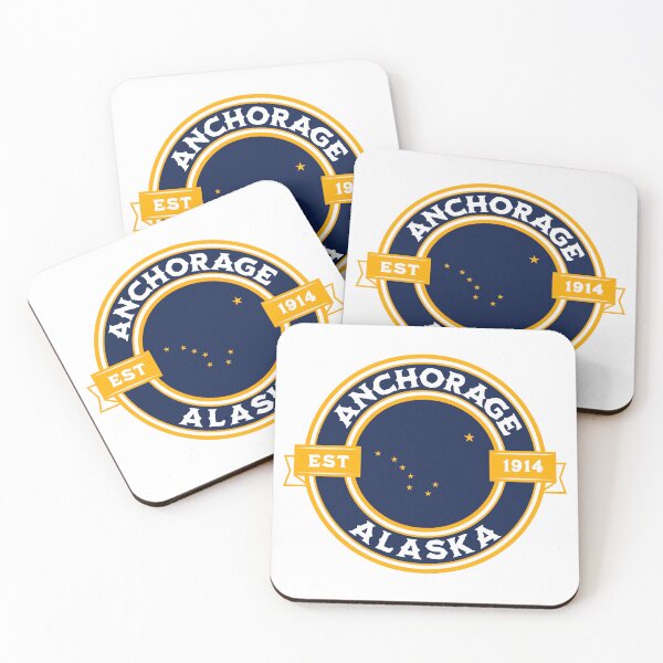 Item preview, Anchorage Alaska State Flag Design designed and sold by NewNomads.