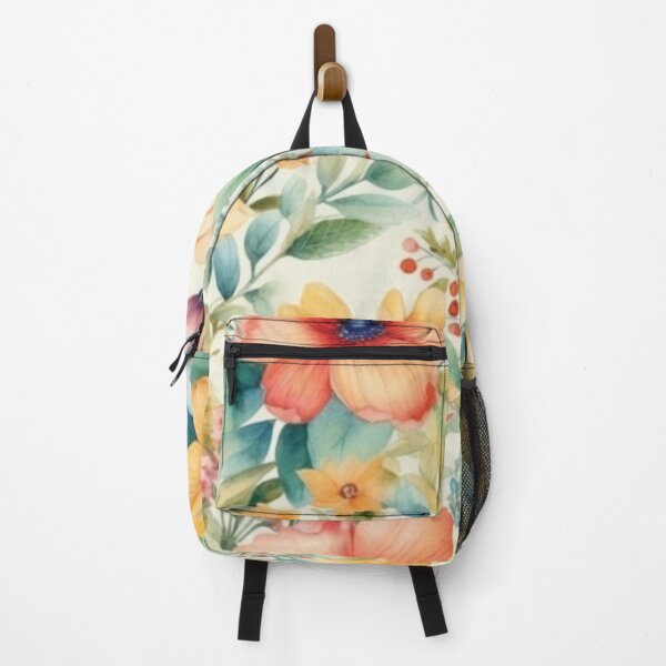 Item preview, Hand-Painted Watercolor Flowers Artwork Pattern designed and sold by delohill.