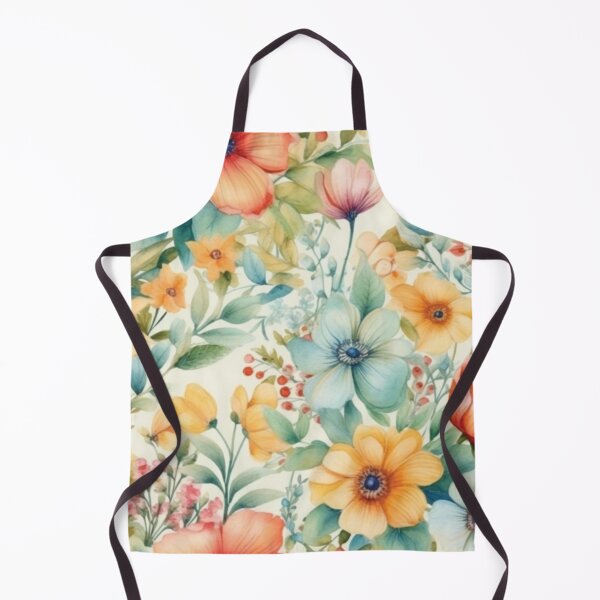 Item preview, Hand-Painted Watercolor Flowers Artwork Pattern designed and sold by delohill.