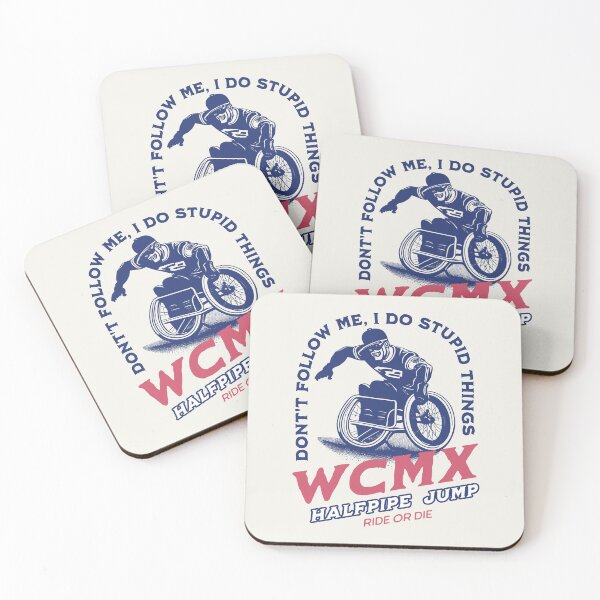 Artikelvorschau, Wheelchair Skater Retro Rollstuhl Sport entworfen und verkauft von NerdyCotton.