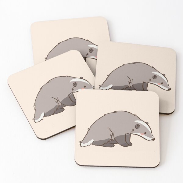 Item preview, Badger cute illustration  designed and sold by Yarafantasyart.