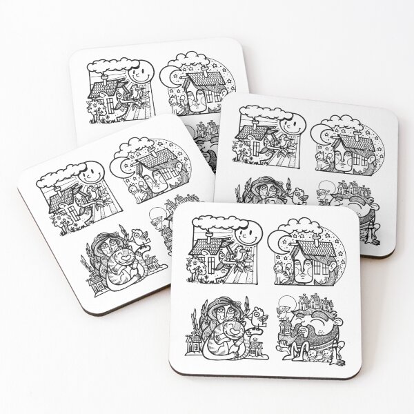 Item preview, Monochrome Magic: A Fourfold Dreamlike Journey designed and sold by Illustory.