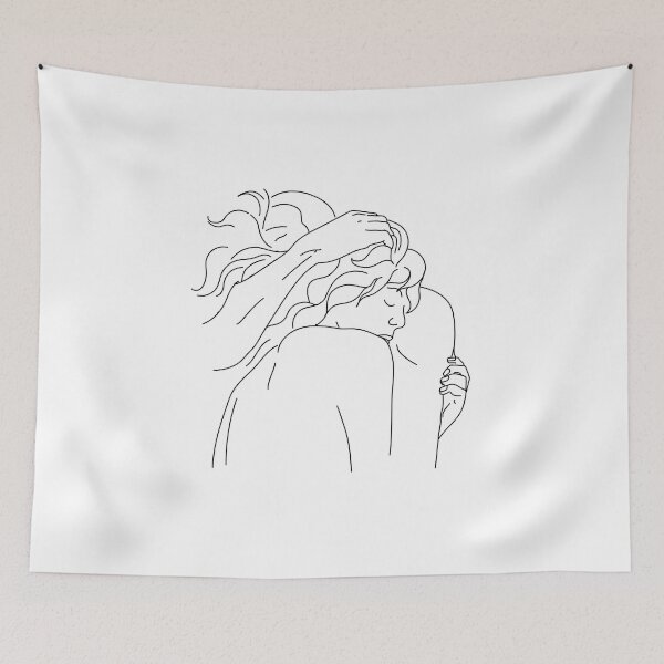 Item preview, lovers' embrace designed and sold by Olga Berlet.