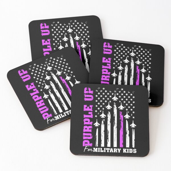 Item preview, Purple Up For Military Kids Military Child Month Air Force designed and sold by RosannaArt.