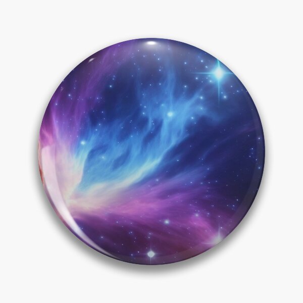 Artikelvorschau, Kosmische Kunstfertigkeit: Lebendige violette und blaue Gaswolken entworfen und verkauft von ShardSpace.