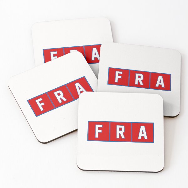 Item preview, FRA (France) Trigram Tiles White / Blue / Red designed and sold by PEK1787.