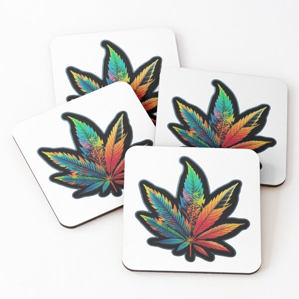 Item preview, High 420 Leaf Sticker designed and sold by Media-DK.