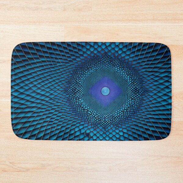 Item preview, Opt Art: Blue Scales designed and sold by JoanNinjaHen.