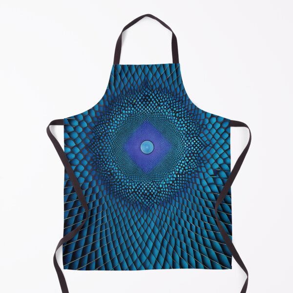 Item preview, Opt Art: Blue Scales designed and sold by JoanNinjaHen.