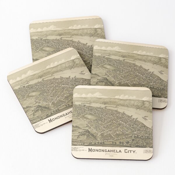 Item preview, Monongahela City, Pennsylvania (1902) designed and sold by allhistory.