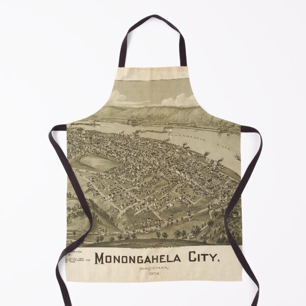 Item preview, Monongahela City, Pennsylvania (1902) designed and sold by allhistory.