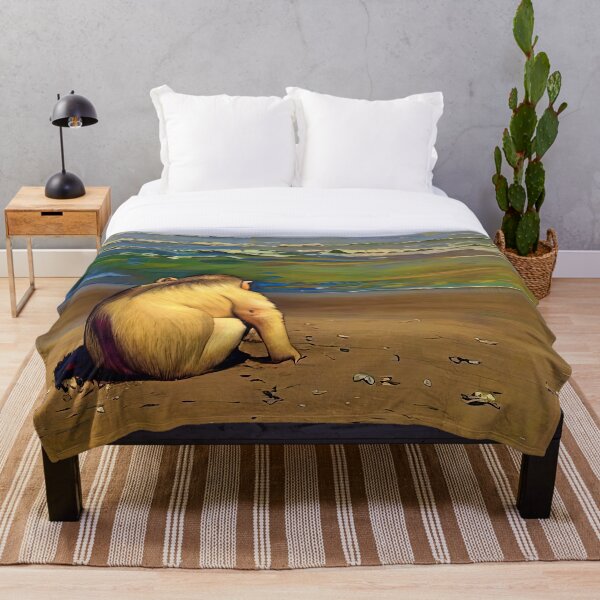 Item preview, A monkey on the beach designed and sold by thebatfat.
