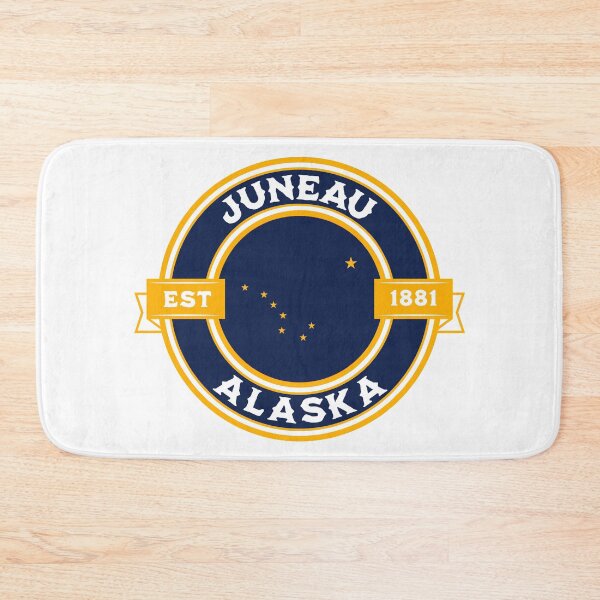 Item preview, Juneau Alaska State Flag Design designed and sold by NewNomads.