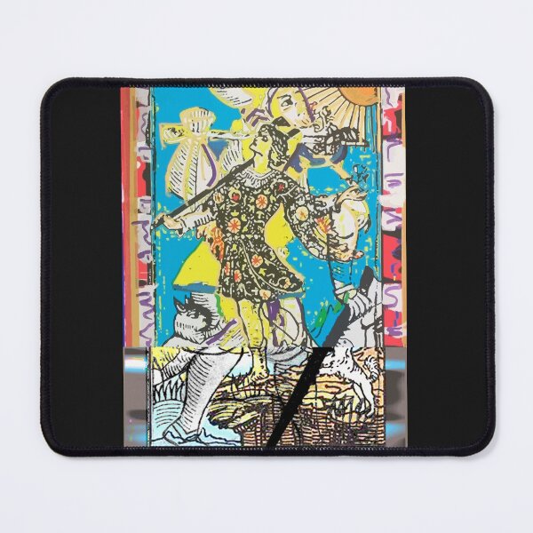 Item preview, The Fool Tarot Card Art Design designed and sold by artmythica.