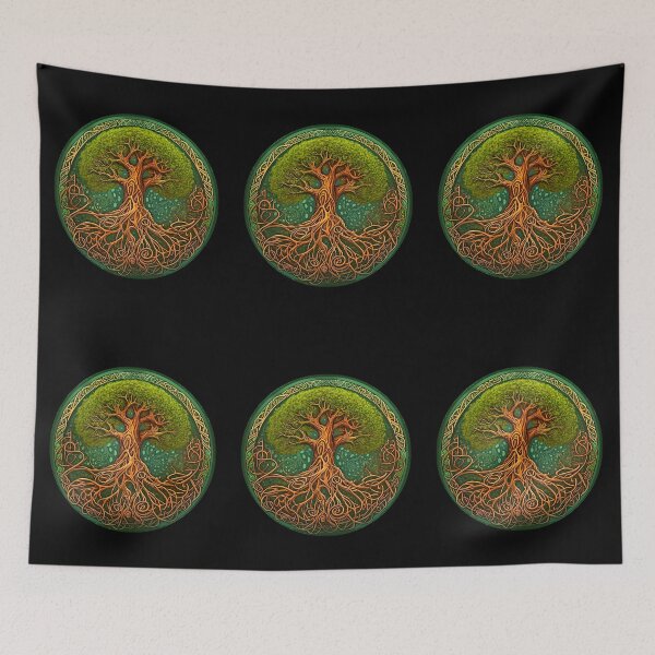 Item preview, Tree of Life Number 3 Celtic Mythology designed and sold by Symbologee.